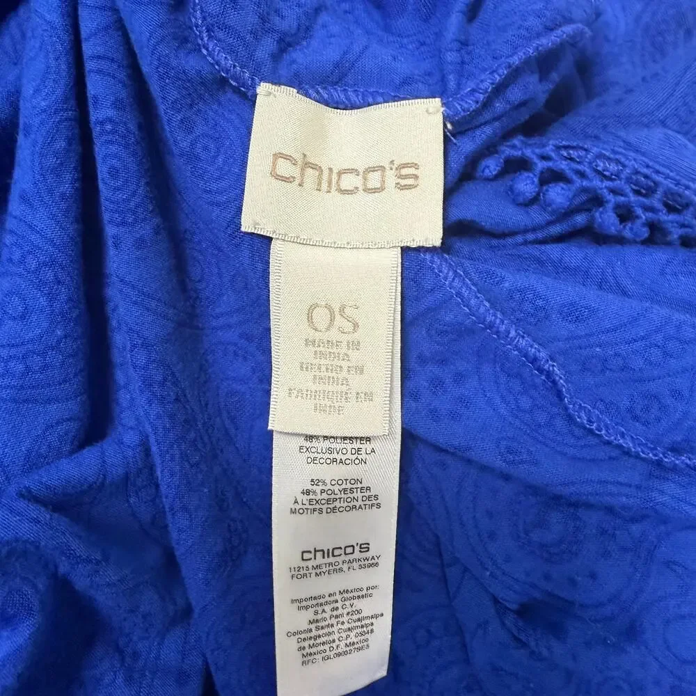 Chicos vibrant royal